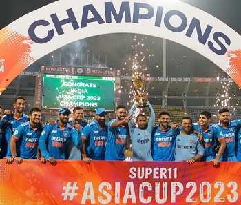 India Asia Cup 2023 Final: India Secures a Historic Win Over Sri Lanka with Mohammed Siraj 5-Wicket Haul